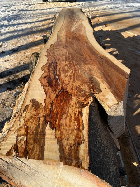 Milled tree - ripped